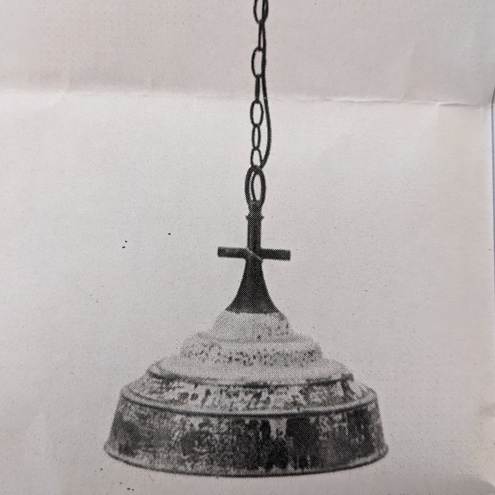 DISTRESSED PENDANT LAMP