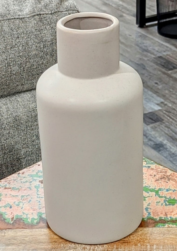 CERAMIC VASE ASSORTED COLOURS