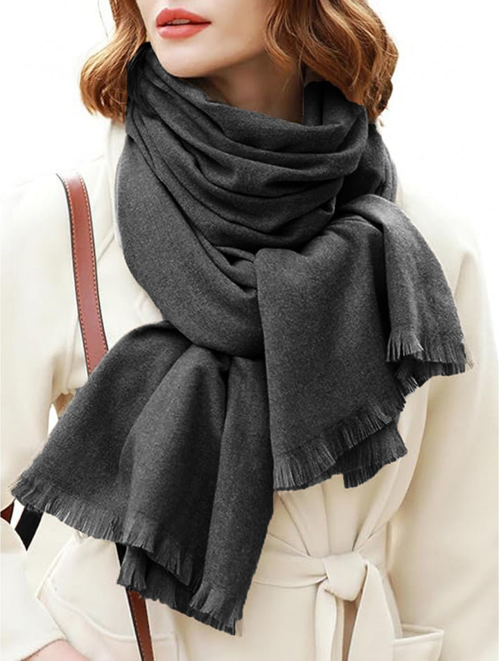 SOLID COLOUR LUXURY SOFT SCARF