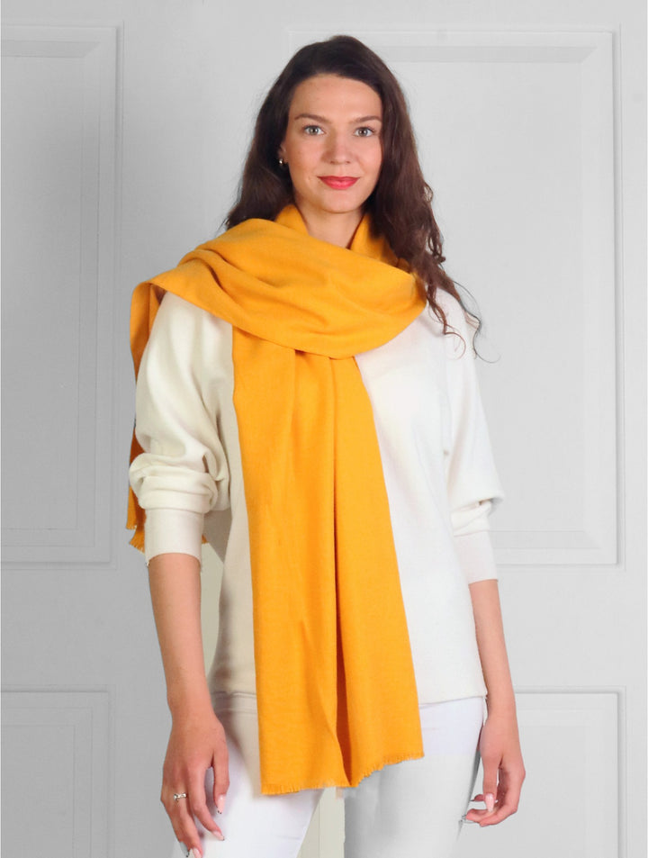 SOLID COLOUR LUXURY SOFT SCARF