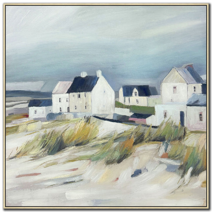 CLIFFSIDE HOMES II CANVAS PRINT