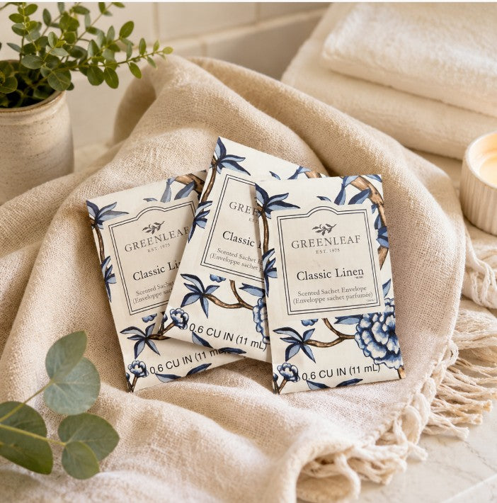 CLASSIC LINEN SMALL SACHET