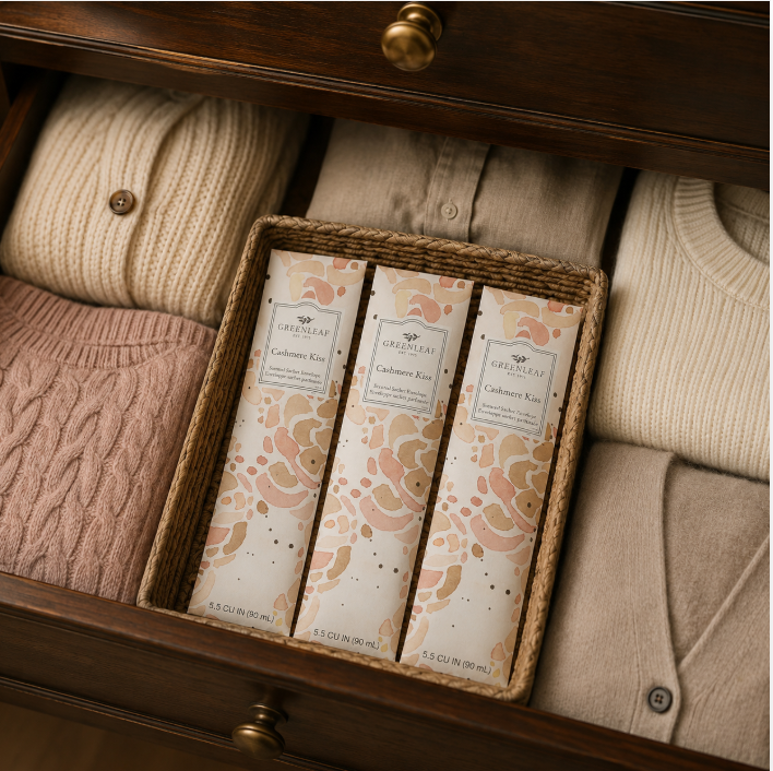 GREENLEAF CASHMERE KISS SLIM SACHET