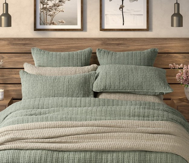 BRUNELLI SPIRIT GREEN STANDARD PILLOW SHAM