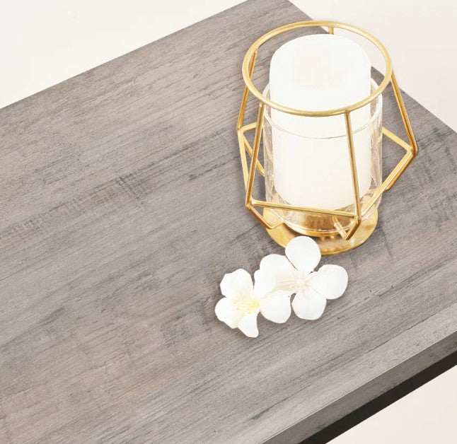 MODERN SIDE TABLE- METAL/MDF
