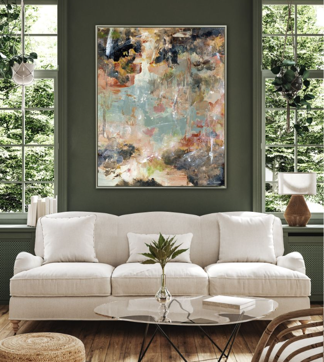 MYSTIC MARINA CANVAS PRINT