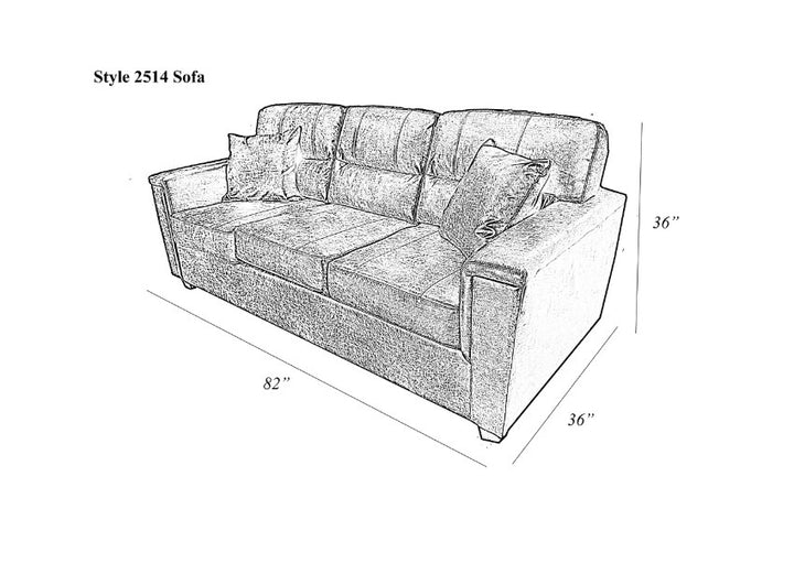 EDGEWOOD #2514 SOFA- SPECIAL BUY!