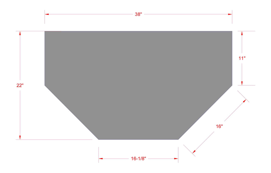 QUADRA CORNER TV UNIT