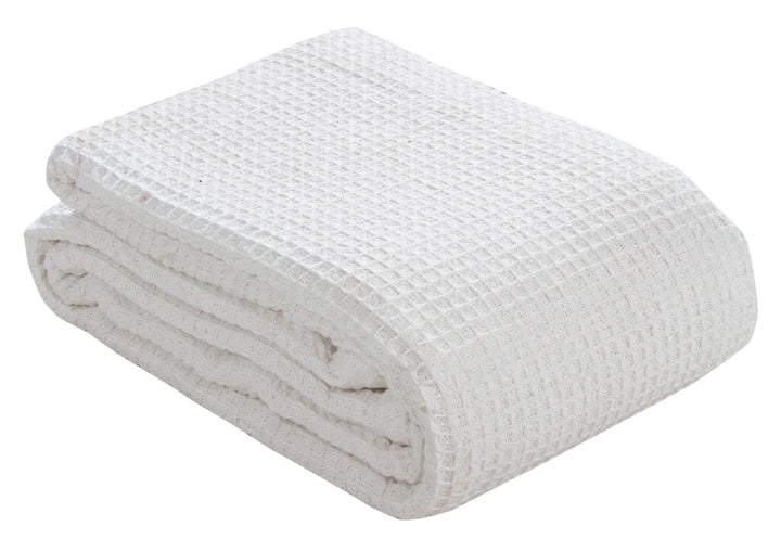 HONEYCOMB 100% COTTON BLANKET
