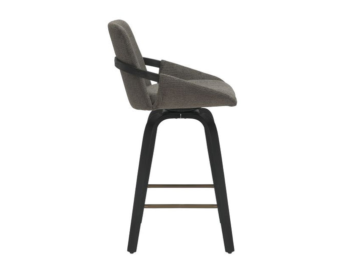 PARKER SWIVEL COUNTER STOOL CHARCOAL