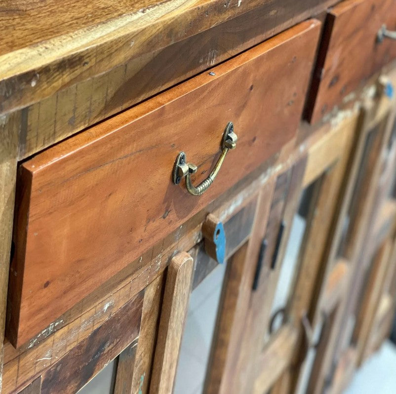 WOODEN SIDEBOARD