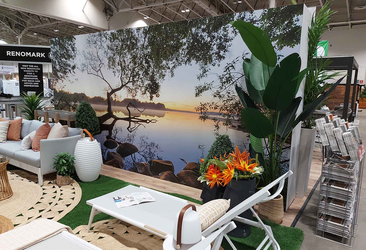 LAKE VIEW WALL MURAL