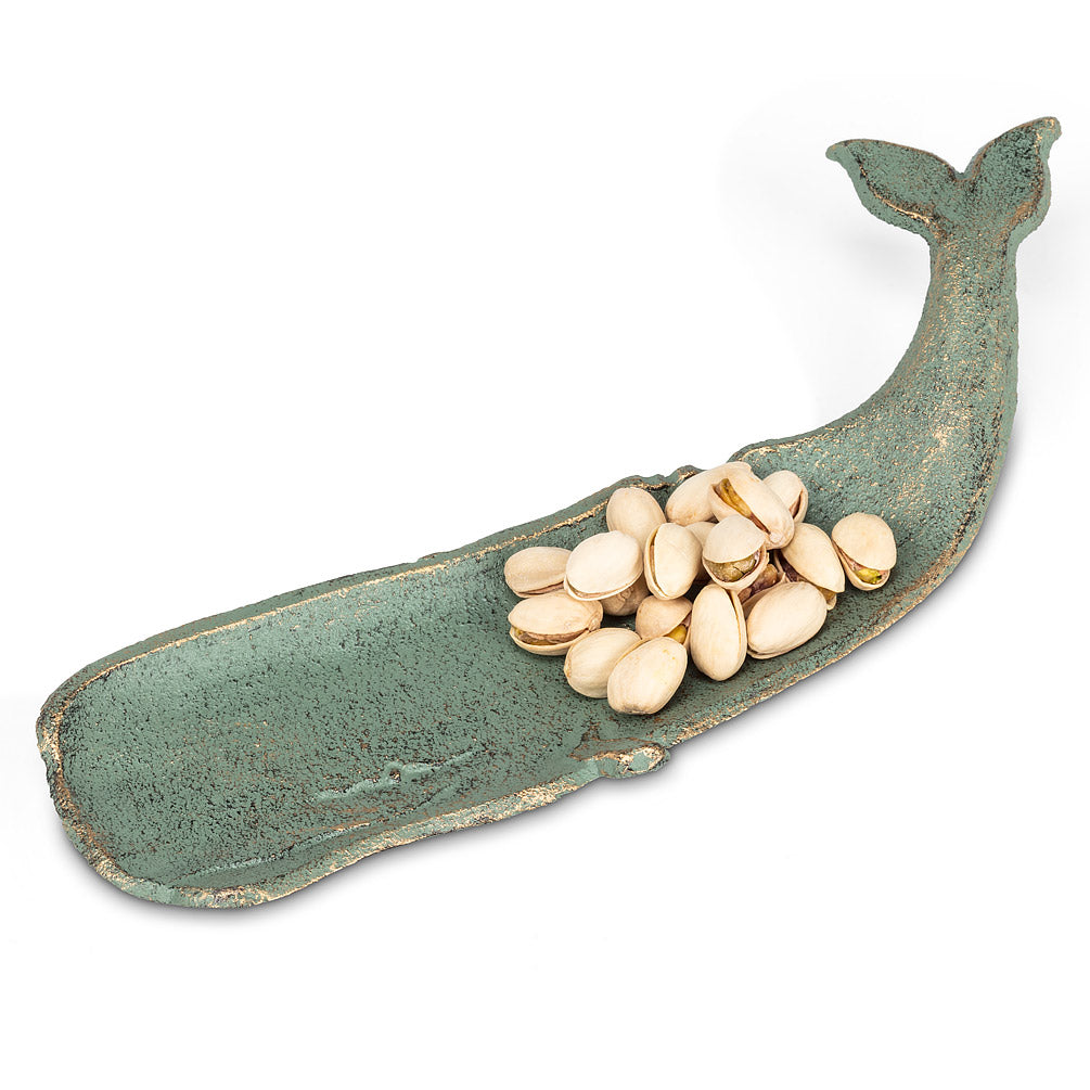 CAST METAL WHALE PINDISH - Kate & Co. Home