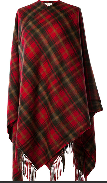 DARK MAPLE LAMBSWOOL CAPE - Kate & Co. Home