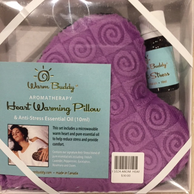 AROMATHERAPY HEART WARMING PILLOW GIFT SET - Kate & Co. Home