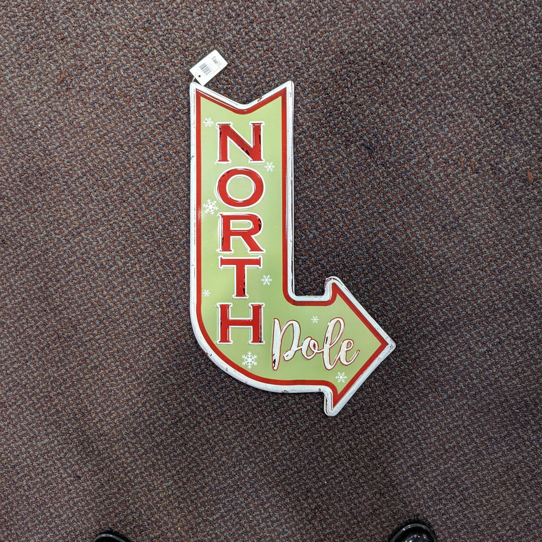 METAL NORTH POLE ARROW