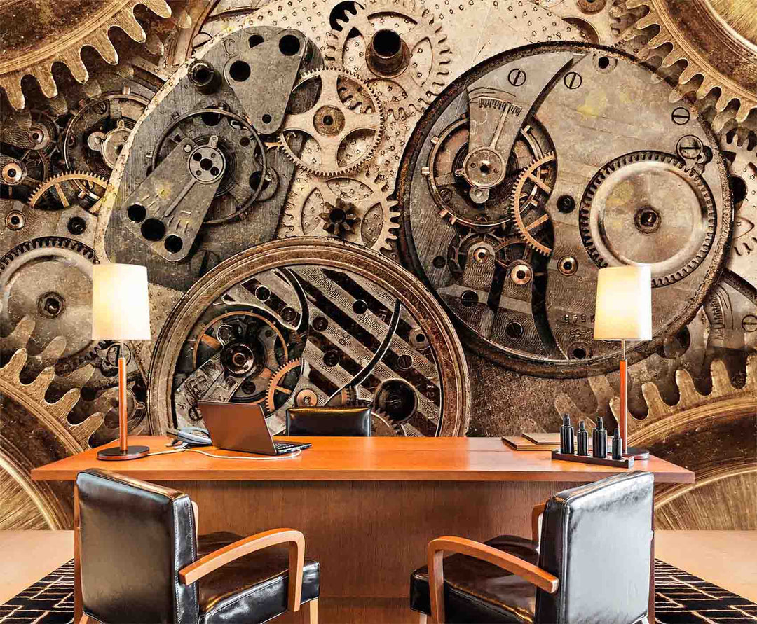 Engineer Mural PRECISION ENGINEERING WALL MURAL – Kate Co Home & Design Studio
